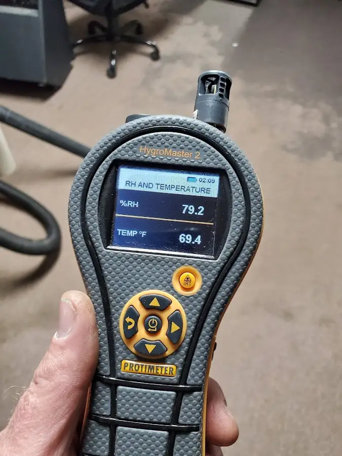 Moisture meter humidity assessment for Mold Remediation & Removal in Brownstown